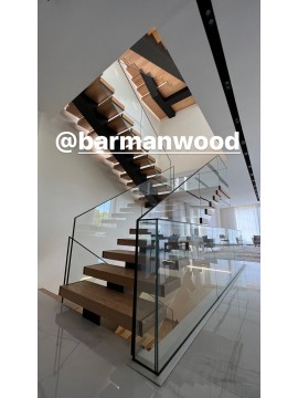 پله تک محور میانی مدل U 